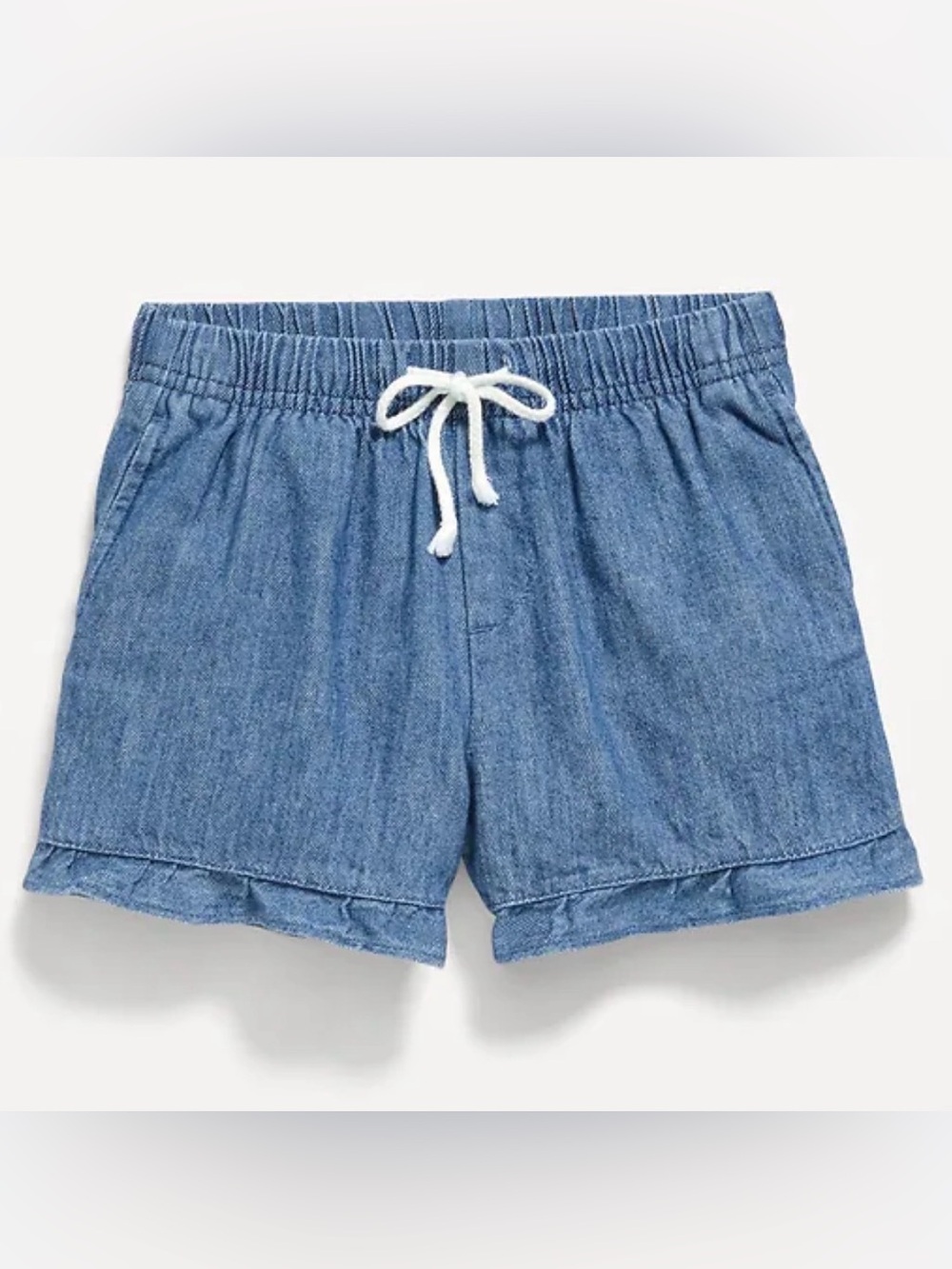 Old Navy Dark Blue Jean Shorts with Drawstring